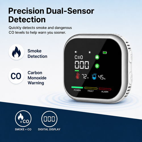 H16P Six-in-One Carbon Dioxide Detector