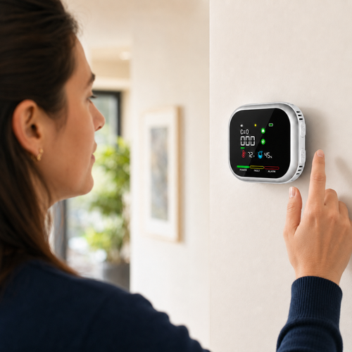 H16P Six-in-One Carbon Dioxide Detector